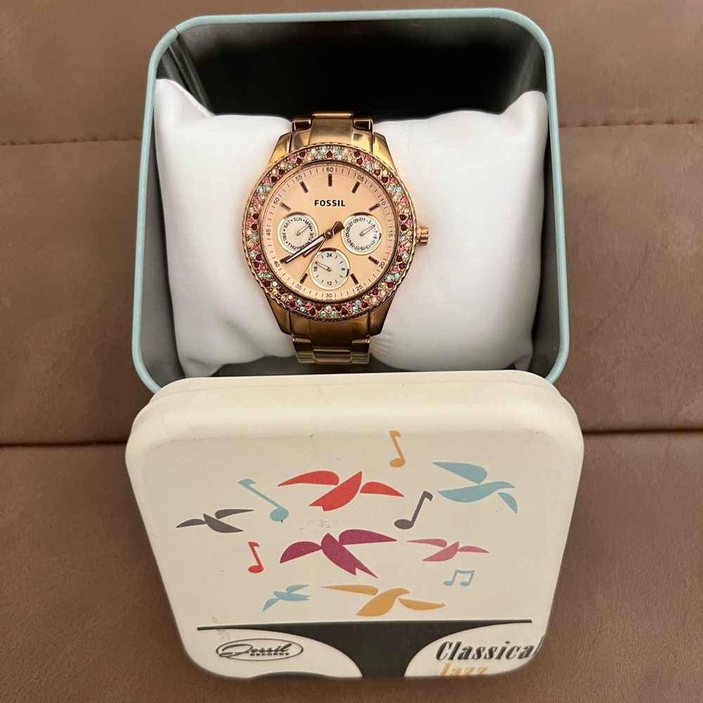 Fossil Rose Gold Watch